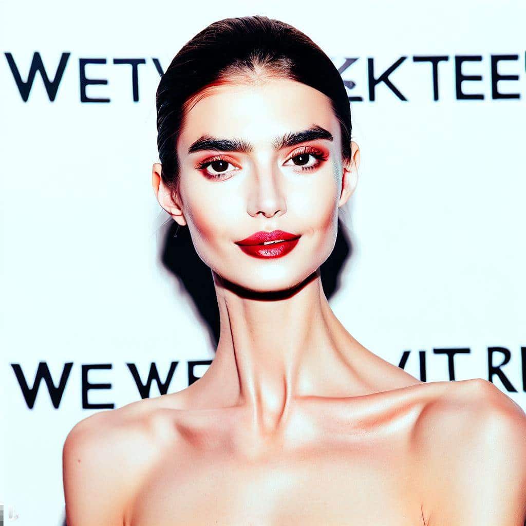 Meatverse Beauty Week 2023: super skinny girl